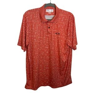 Oakley Salmon Divisional Print Polo Shirt